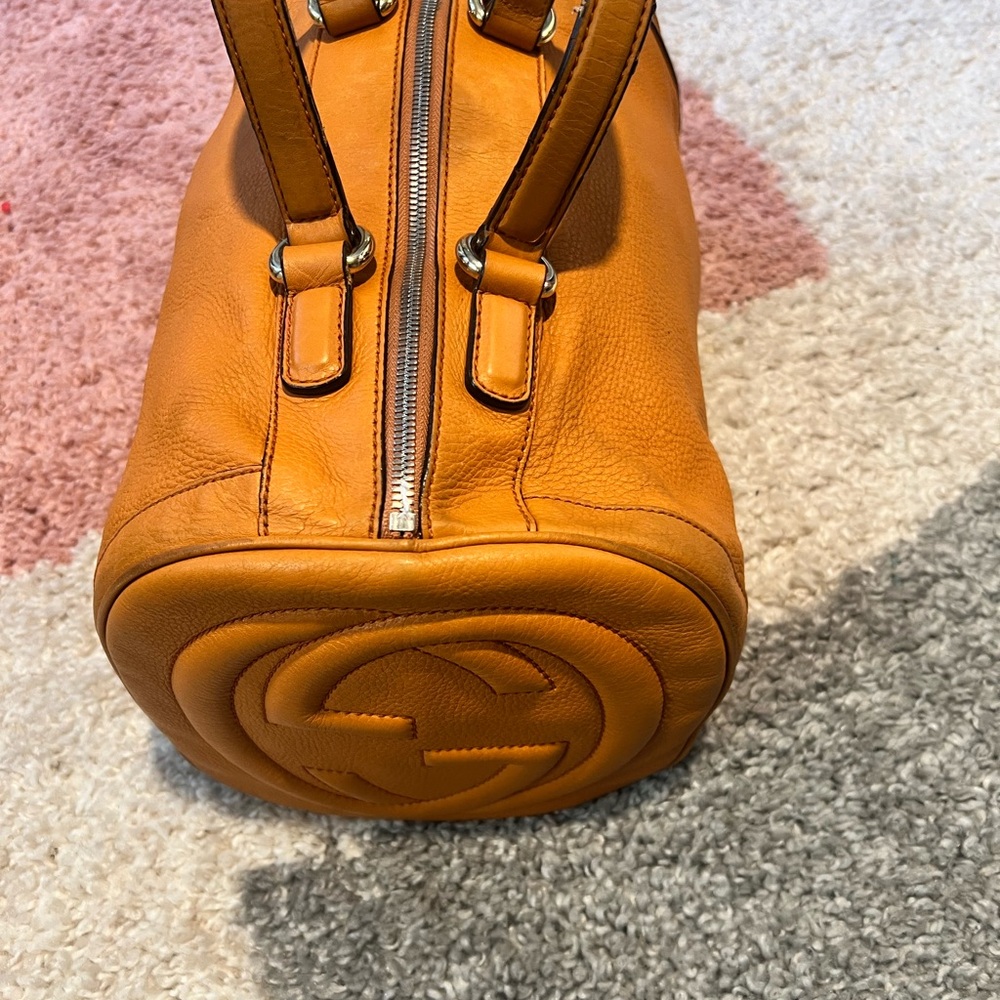 Gucci Mustard Leather Soho Purse - Picture 4 of 4
